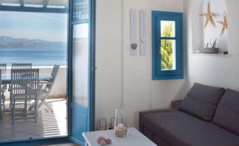 JUST BLUE with amazing Sea Views in Piso Livadi