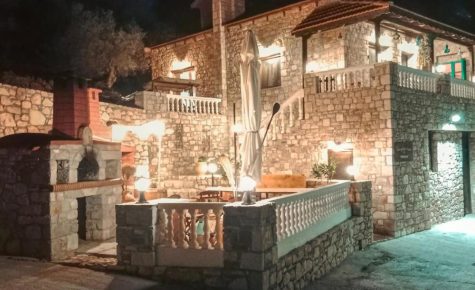 Tsampika's Traditional Stone Cottage in Rhodes