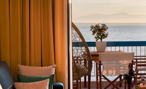 Seafront Luxury President Suite Aegean Sunset