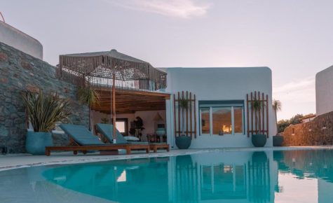 Villa Sea Walk Mykonos 200m to ftelia beach